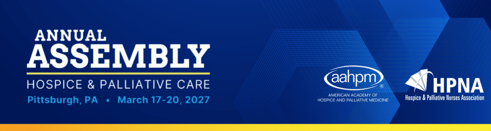 American Academy of Hospice and Palliative Medicine - AAHPM Conference 2027