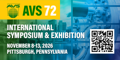 2026 American Vacuum Society (AVS) 72nd International Symposium & Exhibition